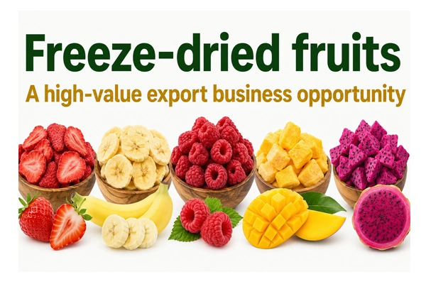 Freeze-dried fruits from Tamil Nadu: A high-value export business opportunity