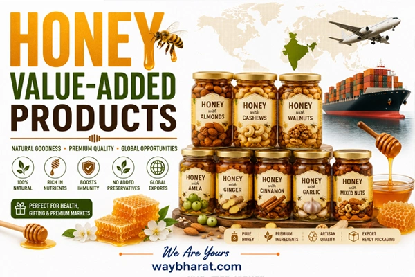 Honey value-added products: Global market trends, export opportunities & business potential