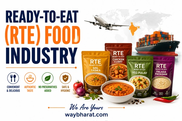 The Ready-to-Eat (RTE) food industry: Global market trends, export opportunities & business potential for Indian manufacturers
