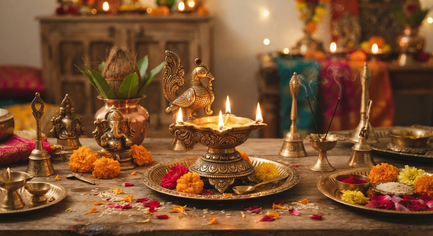 Brass Diya