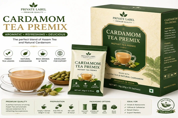 Cardamom Tea Premix