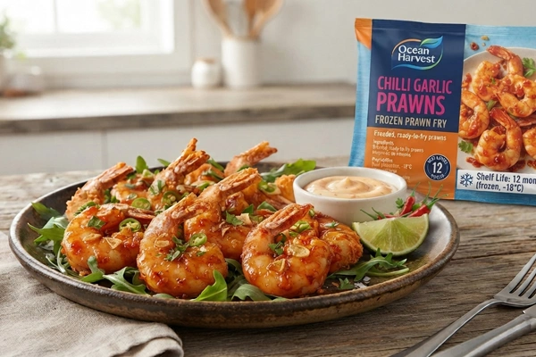 Chilli Garlic Prawns