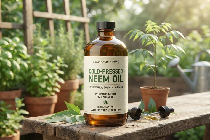 Cold-Pressed Neem Oil