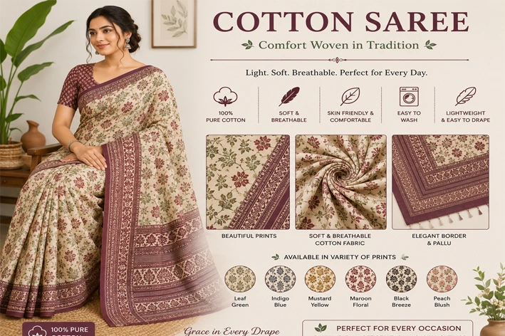 Cotton Saree