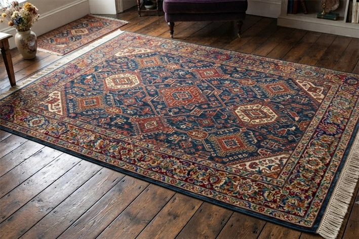 Geometric Wool Carpet