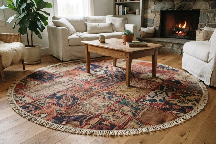 Patchwork Area Rug
