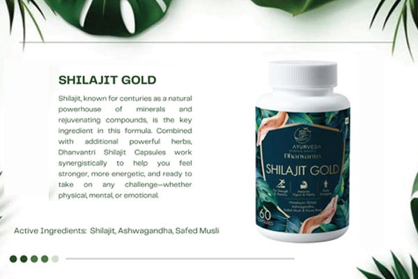 Pure Shilajit Gold Capsules