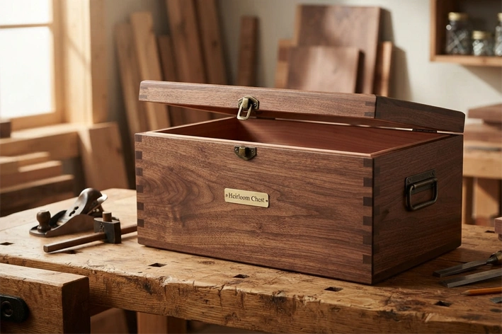 Wooden Storage Box