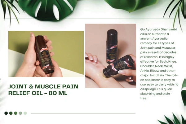 Joint & Muscle Pain Relief Oil