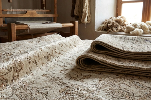 Wool-Silk Carpet