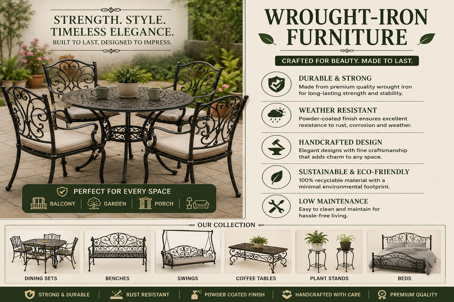 Wrought Iron Furniture