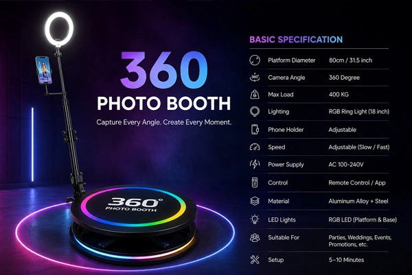 Infinity Model 360 Video Booth