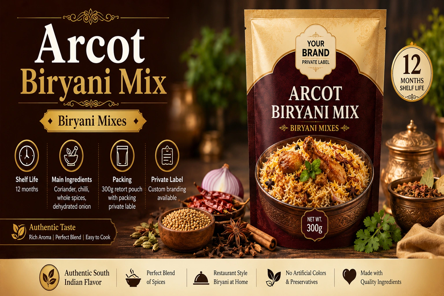 Arcot Biryani Mix