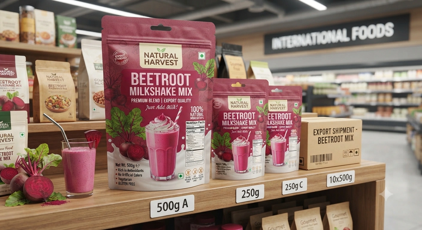 Beetroot Milkshake Mix