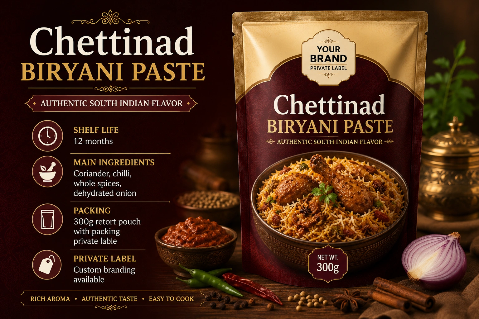 Chettinad Biryani Mix
