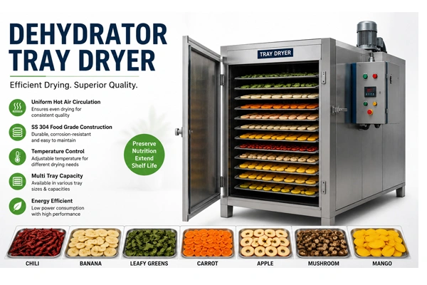Tray Dryer (Hot Air Dryer)