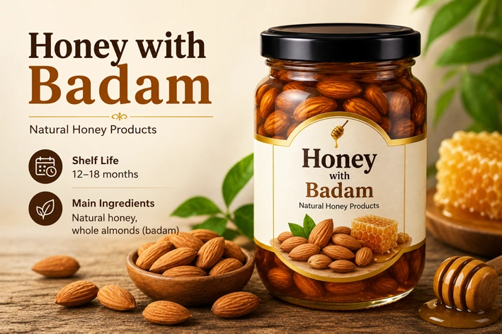 Honey with Badam