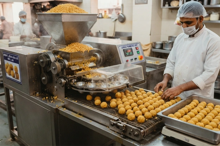 Laddu Making Machine
