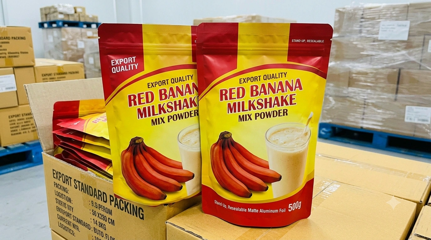 Red Banana Milkshake Mix