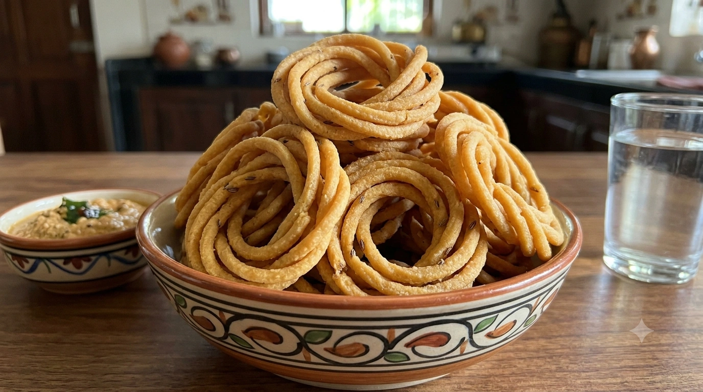 Rice Flour Murukku