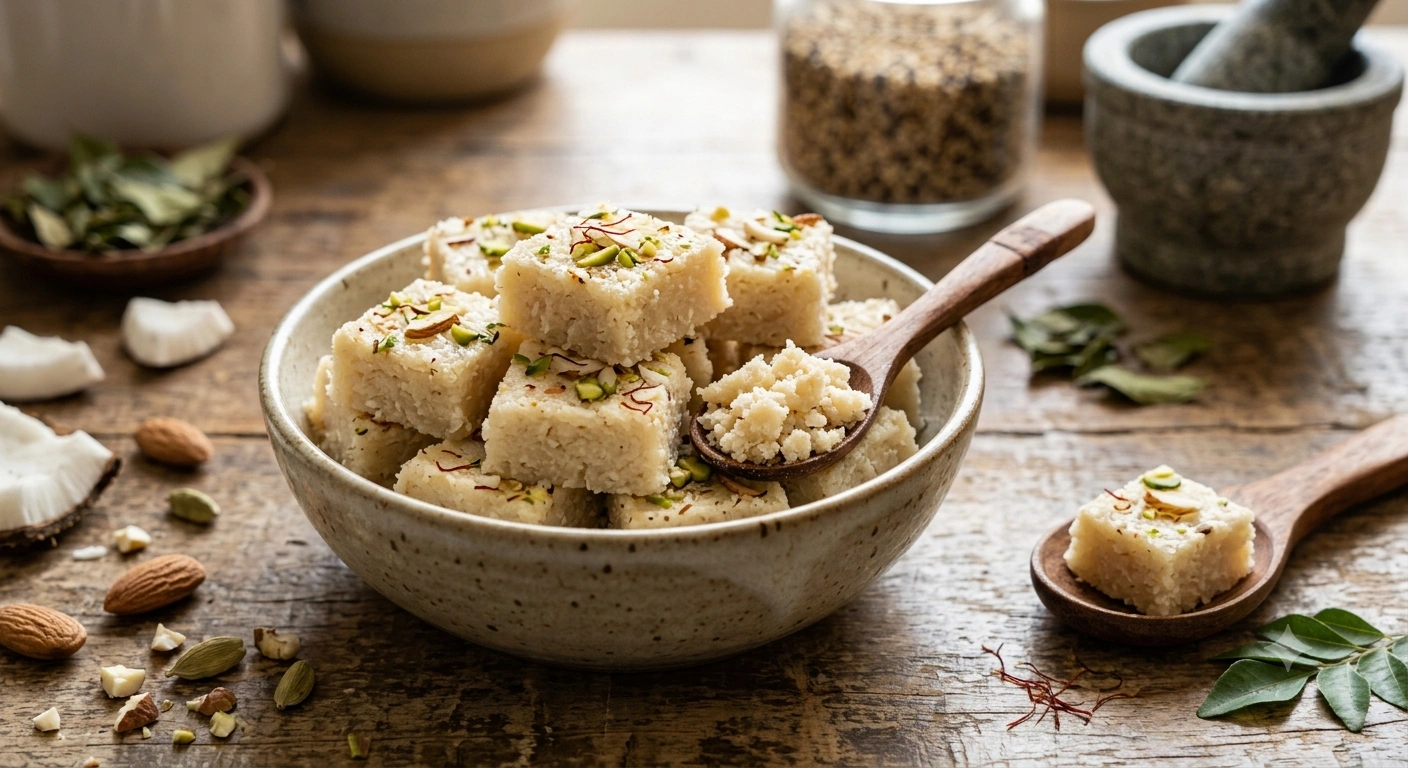 Coconut Burfi