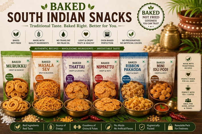 Baked South Indian Snacks