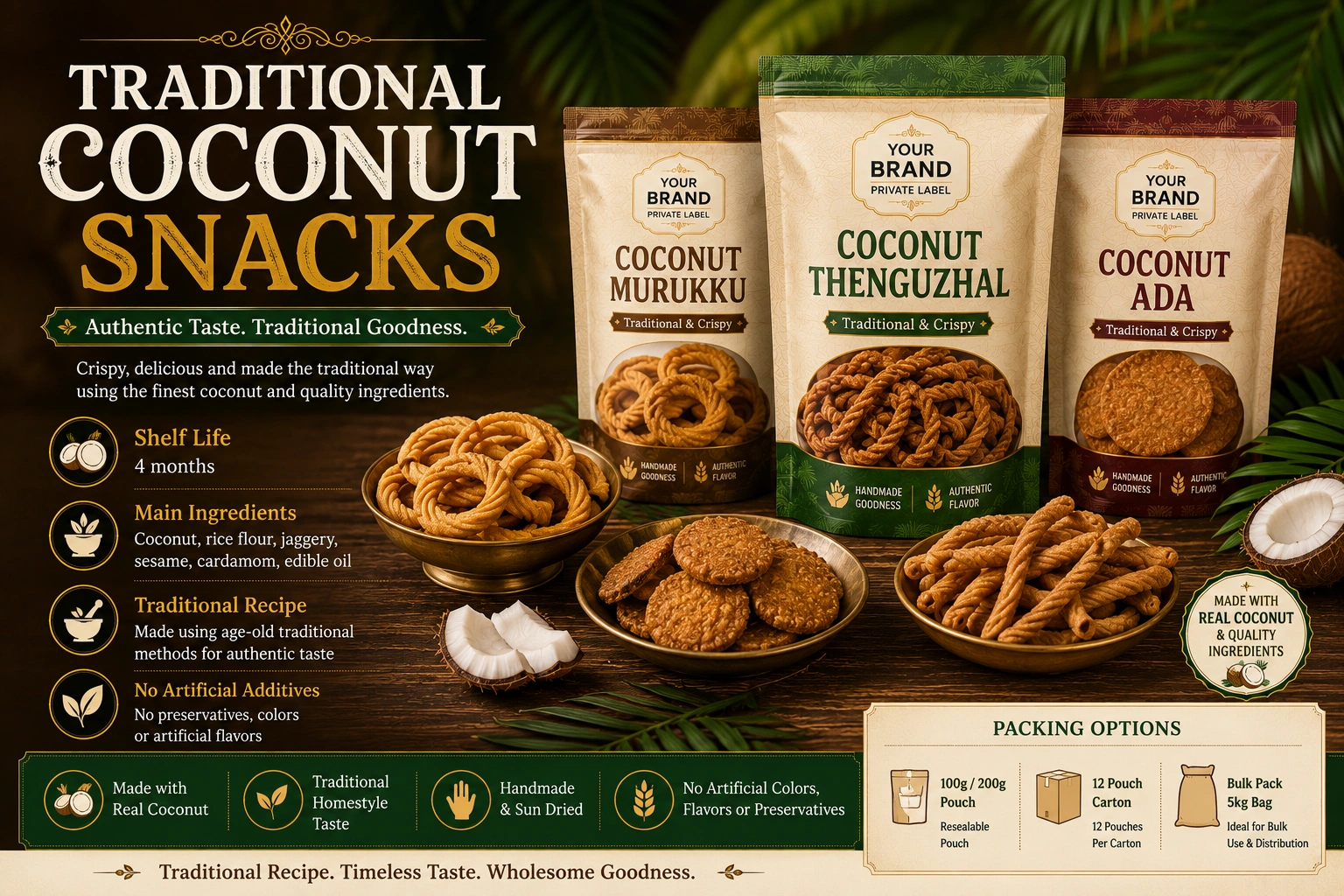 Traditional Coconut Snacks
